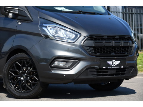 Ford Transit Custom 300 2.0 TDCI L1H1 Limited DC PB Edition Camera, Cruise, Carplay, LED, Leder, 2 x Schuifdeur, Stoelverwarming, Sensoren, Automaat, Uniek!
