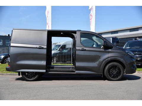 Ford Transit Custom 300 2.0 TDCI L1H1 Limited PB Edition Virtual, Adaptieve Cruise, Camera, Carplay, LED, Automaat, 170pk, 2 x Schuifdeur, Stoelverwarming, NAVI, Uniek!
