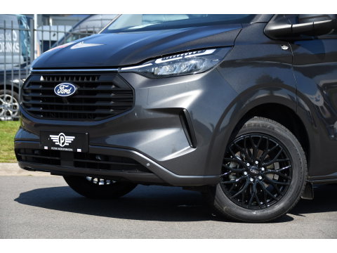 Ford Transit Custom 300 2.0 TDCI L1H1 Limited PB Edition Virtual, Adaptieve Cruise, Camera, Carplay, LED, Automaat, 170pk, 2 x Schuifdeur, Stoelverwarming, NAVI, Uniek!