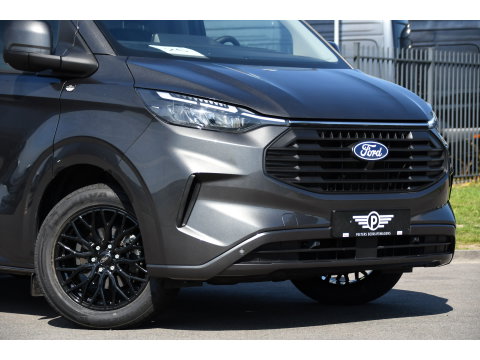 Ford Transit Custom 300 2.0 TDCI L1H1 Limited PB Edition Virtual, Adaptieve Cruise, Camera, Carplay, LED, Automaat, 170pk, 2 x Schuifdeur, Stoelverwarming, NAVI, Uniek!