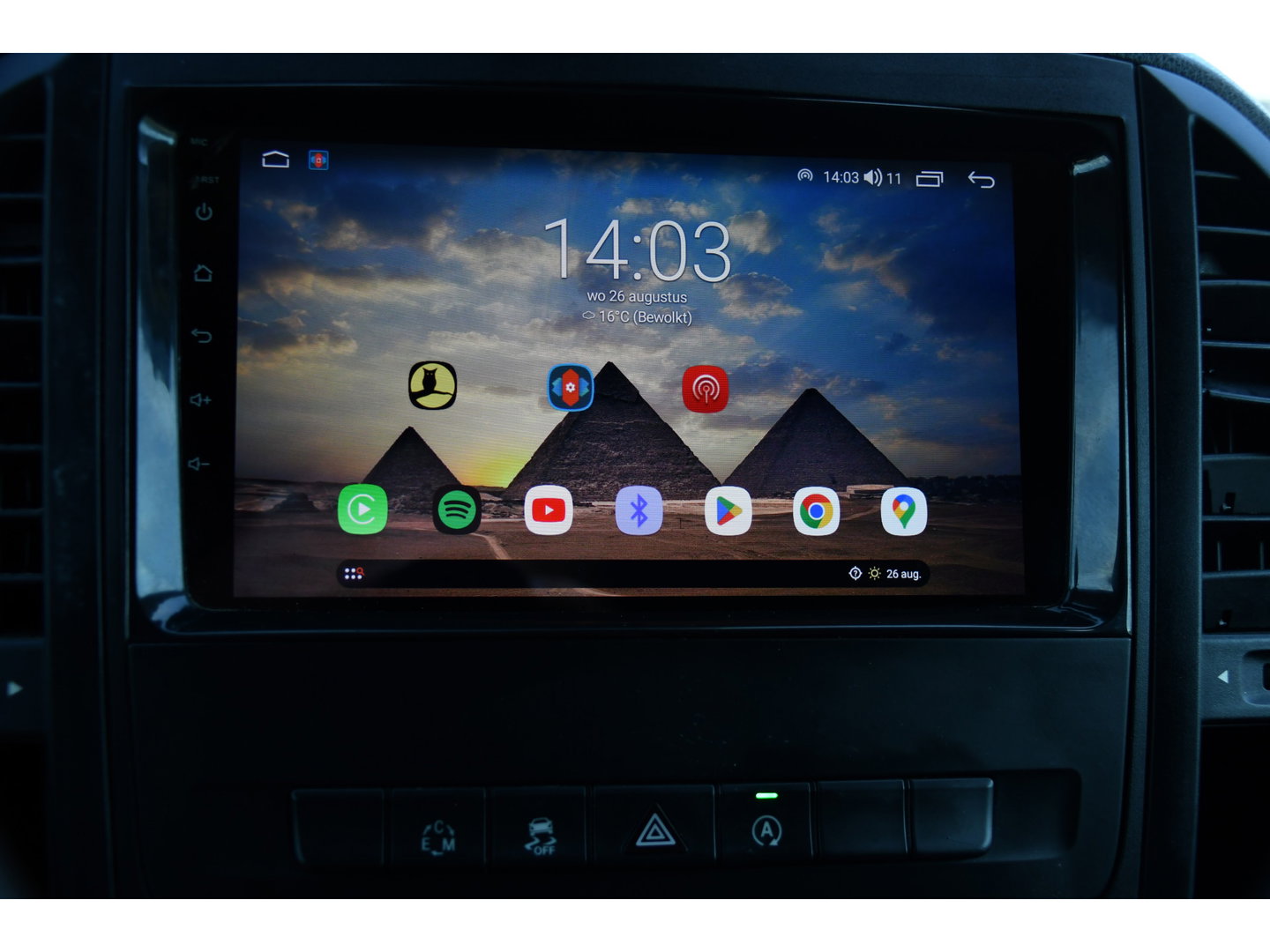 Mercedes-Benz Vito 114 CDI L3 Black Edition Camera, Cruise, Carplay, LED, Automaat, Multimedia, Trekhaak, Uniek!