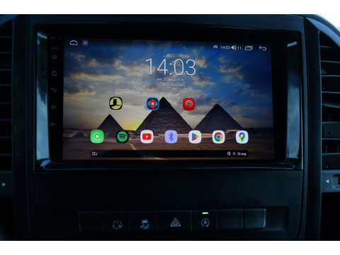 Mercedes-Benz Vito 114 CDI L3 Black Edition Camera, Cruise, Carplay, LED, Automaat, Multimedia, Trekhaak, Uniek!