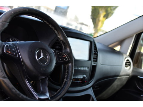 Mercedes-Benz Vito 114 CDI L3 Black Edition Camera, Cruise, Carplay, LED, Automaat, Multimedia, Trekhaak, Uniek!