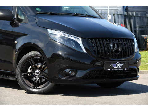 Mercedes-Benz Vito 114 CDI L3 Black Edition Camera, Cruise, Carplay, LED, Automaat, Multimedia, Trekhaak, Uniek!