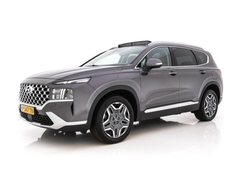 Hyundai Santa Fe 1.6 T-GDI Comfort Smart Sky AWD [ 7-Pers. ] {SoH-100%} (Plug-In) (INCL-BTW) *PANO | LEATHER | FULL-LED | ADAPTIVE-CRUISE | BLINDSPOT | MEMORY-PACK | DIGI-COCKPIT | SHIFTPADDLES | PRIVACYGLASS | NAVI-FULLMAP | KEYLESS | TOWBAR | CARBON | 19''ALU*