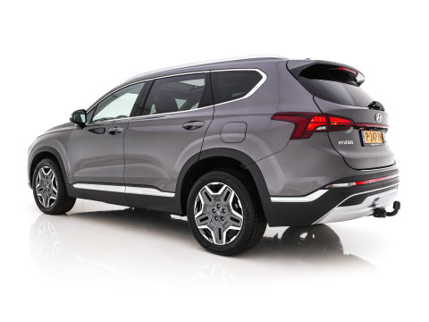 Hyundai Santa Fe 1.6 T-GDI Comfort Smart Sky AWD [ 7-Pers. ] {SoH-100%} (Plug-In) (INCL-BTW) *PANO | LEATHER | FULL-LED | ADAPTIVE-CRUISE | BLINDSPOT | MEMORY-PACK | DIGI-COCKPIT | SHIFTPADDLES | PRIVACYGLASS | NAVI-FULLMAP | KEYLESS | TOWBAR | CARBON | 19''ALU*