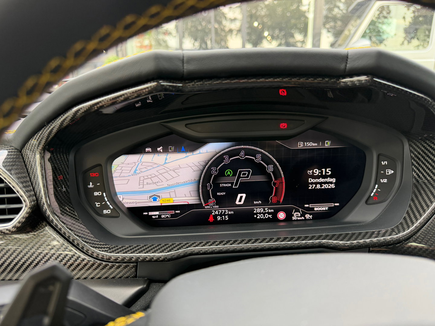 Lamborghini Urus 4.0 V8 Performante Pano|B&O-adv.|NL-Auto|Blue-Okeanos|Carbon|Carplay