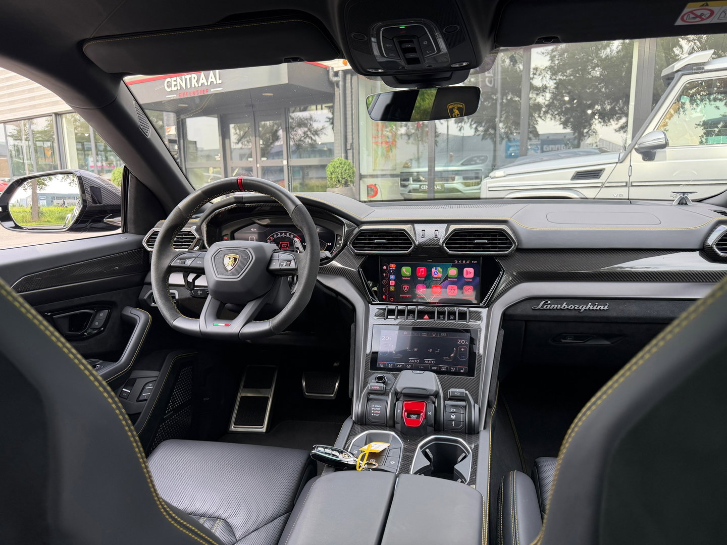 Lamborghini Urus 4.0 V8 Performante Pano|B&O-adv.|NL-Auto|Blue-Okeanos|Carbon|Carplay