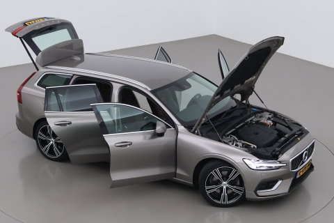 Volvo V60 2.0 T6 Twin Engine AWD Inscription | Harman/Kardon | Trekhaak | Leder | Dealer Onderhouden