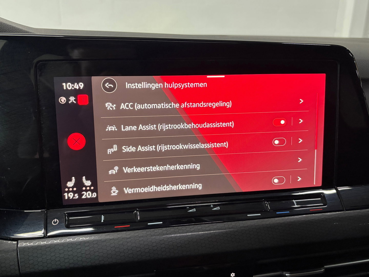 Volkswagen Golf 2.0 GTI Clubsport Pano, Side Assist, Carplay