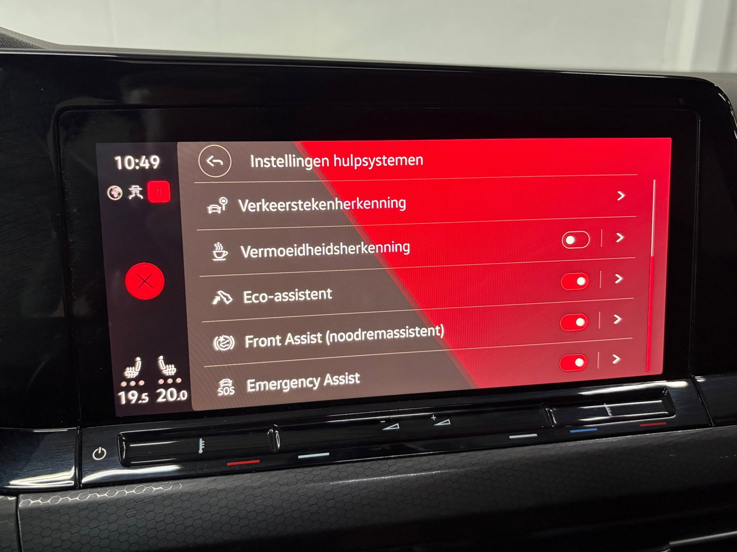 Volkswagen Golf 2.0 GTI Clubsport Pano, Side Assist, Carplay