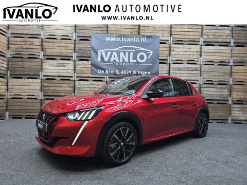 Peugeot e-208 EV Allure 50 kWh GT Pano Memory Camera Clima Cruise 17"LM