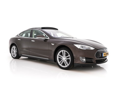 Tesla Model S 85 Base [3-Fase-11kW] {SoH-85%} *PANO | AUTO-PILOT | LEATHER | XENON | NAVI-FULLMAP | KEYLESS | MEMORY-PACK | HEATED-COMFORTSEATS | DIGI-COCKPIT | 19"ALU*