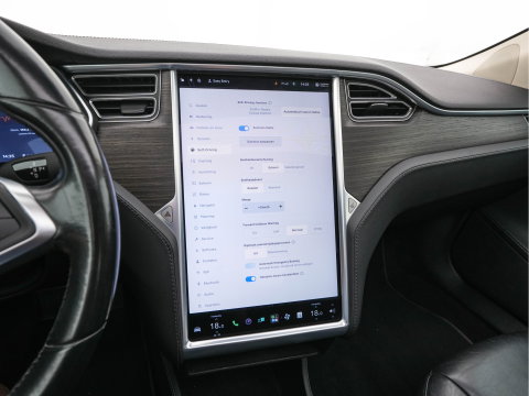 Tesla Model S 85 Base [3-Fase-11kW] {SoH-85%} *PANO | AUTO-PILOT | LEATHER | XENON | NAVI-FULLMAP | KEYLESS | MEMORY-PACK | HEATED-COMFORTSEATS | DIGI-COCKPIT | 19"ALU*