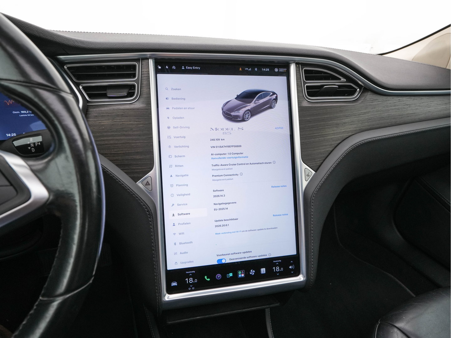 Tesla Model S 85 Base [3-Fase-11kW] {SoH-85%} *PANO | AUTO-PILOT | LEATHER | XENON | NAVI-FULLMAP | KEYLESS | MEMORY-PACK | HEATED-COMFORTSEATS | DIGI-COCKPIT | 19"ALU*
