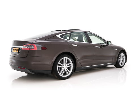 Tesla Model S 85 Base [3-Fase-11kW] {SoH-85%} *PANO | AUTO-PILOT | LEATHER | XENON | NAVI-FULLMAP | KEYLESS | MEMORY-PACK | HEATED-COMFORTSEATS | DIGI-COCKPIT | 19"ALU*
