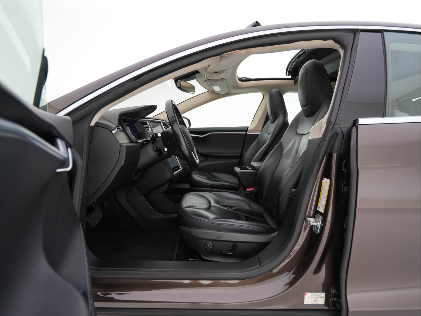 Tesla Model S 85 Base [3-Fase-11kW] {SoH-85%} *PANO | AUTO-PILOT | LEATHER | XENON | NAVI-FULLMAP | KEYLESS | MEMORY-PACK | HEATED-COMFORTSEATS | DIGI-COCKPIT | 19"ALU*