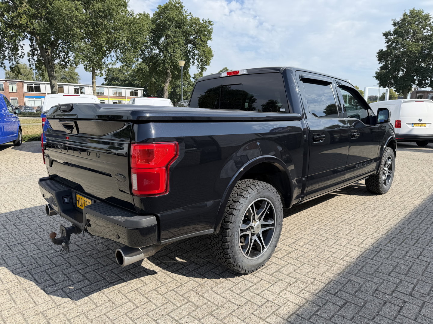 Ford F 150 USA 3.5 V6 Ecoboost SuperCrew / Harley Davidson Platinum / vaste prijs rijklaar € 47.950 marge / geen btw / euro 6 / bedslide / uitlaatklep / trekhaak 3500 kg / lease vanaf € 782