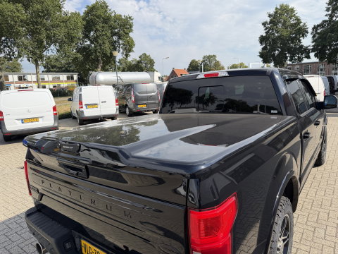 Ford F 150 USA 3.5 V6 Ecoboost SuperCrew / Harley Davidson Platinum / vaste prijs rijklaar € 47.950 marge / geen btw / euro 6 / bedslide / uitlaatklep / trekhaak 3500 kg / lease vanaf € 782