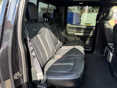 Ford F 150 USA 3.5 V6 Ecoboost SuperCrew / Harley Davidson Platinum / vaste prijs rijklaar € 47.950 marge / geen btw / euro 6 / bedslide / uitlaatklep / trekhaak 3500 kg / lease vanaf € 782
