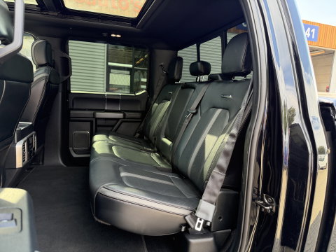 Ford F 150 USA 3.5 V6 Ecoboost SuperCrew / Harley Davidson Platinum / vaste prijs rijklaar € 47.950 marge / geen btw / euro 6 / bedslide / uitlaatklep / trekhaak 3500 kg / lease vanaf € 782