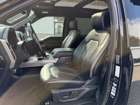 Ford F 150 USA 3.5 V6 Ecoboost SuperCrew / Harley Davidson Platinum / vaste prijs rijklaar € 47.950 marge / geen btw / euro 6 / bedslide / uitlaatklep / trekhaak 3500 kg / lease vanaf € 782
