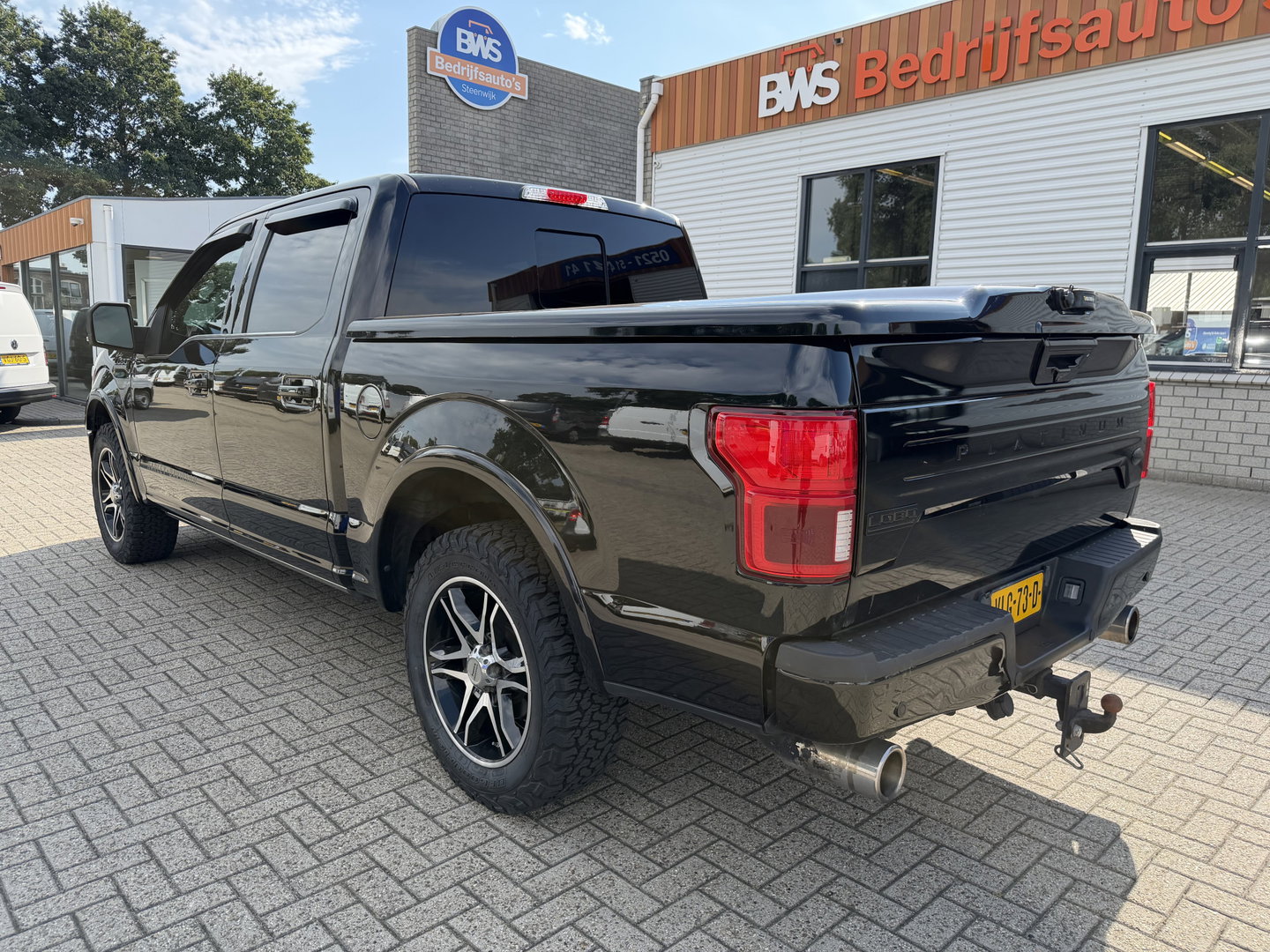 Ford F 150 USA 3.5 V6 Ecoboost SuperCrew / Harley Davidson Platinum / vaste prijs rijklaar € 47.950 marge / geen btw / euro 6 / bedslide / uitlaatklep / trekhaak 3500 kg / lease vanaf € 782