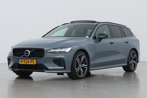 Volvo V60 T6 Plus Dark | Panoramadak | Camera | BLIS | Trekhaak | Leder