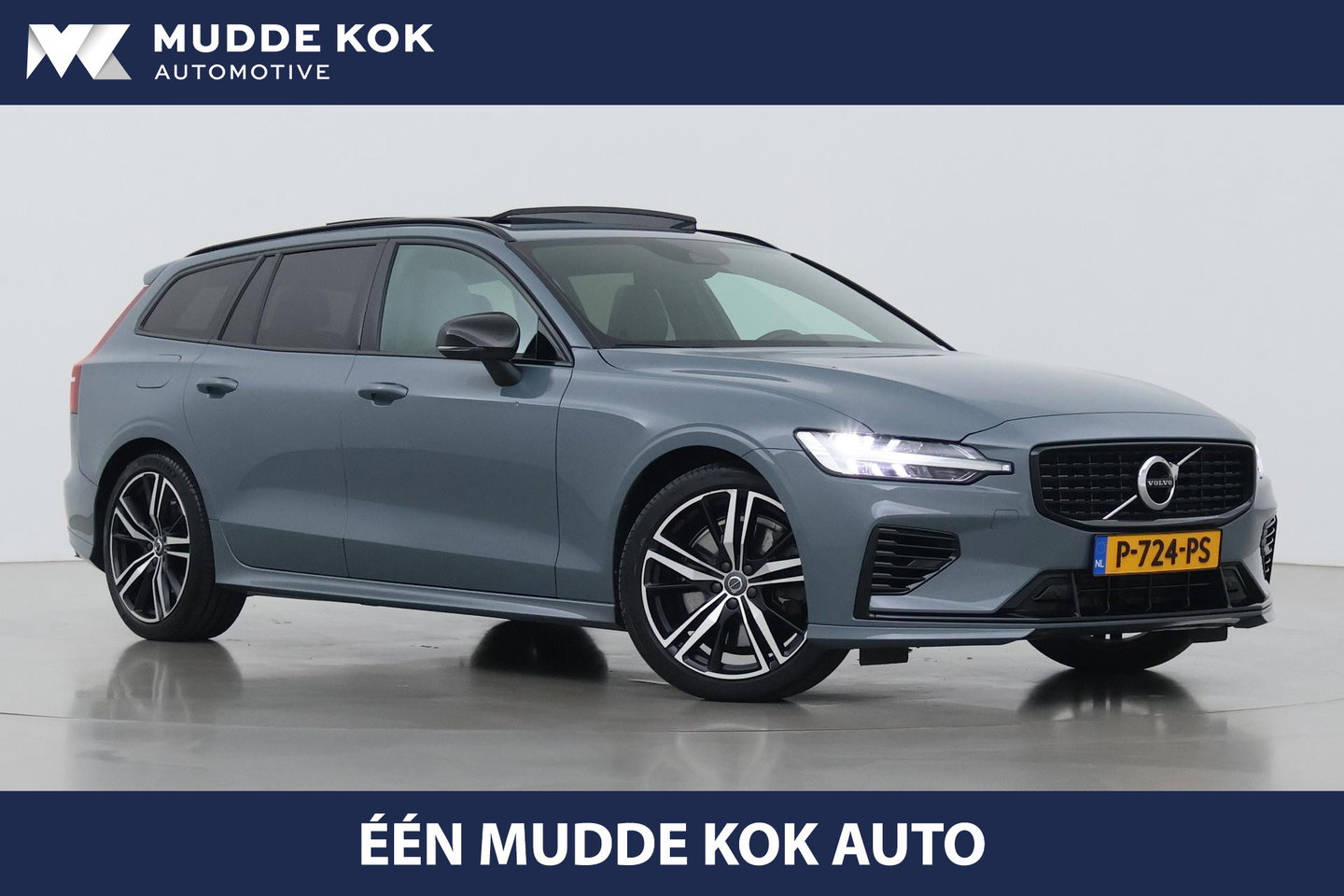 Volvo V60 T6 Plus Dark | Panoramadak | Camera | BLIS | Trekhaak | Leder