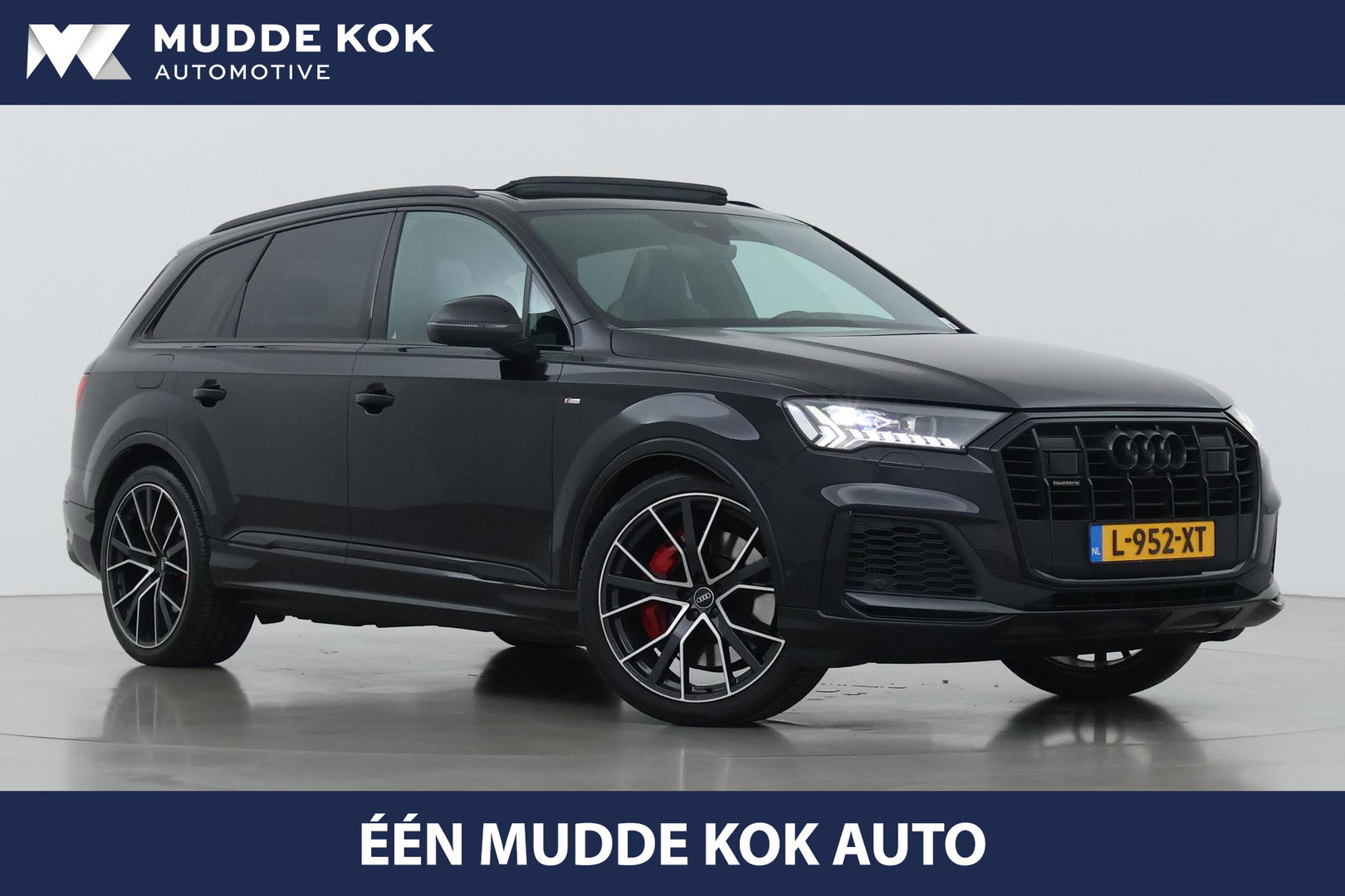 Audi Q7 60 TFSI e Quattro Competition | Luchtvering | Panoramadak | Head-Up | 22 inch