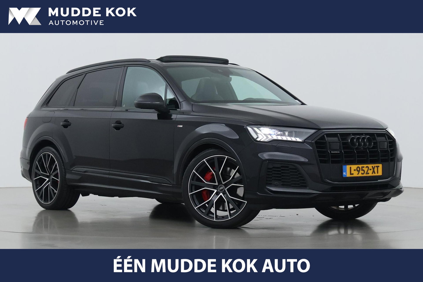 Audi Q7 60 TFSI e Quattro Competition | Luchtvering | Panoramadak | Head-Up | 22 inch