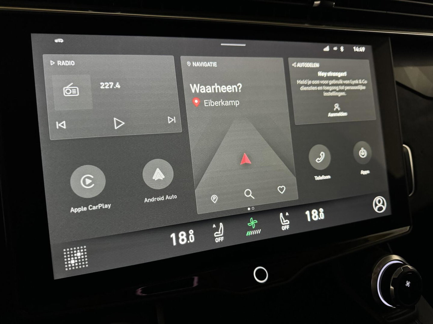 Lynk & Co 01 1.5 Plug-in Black Edition Pano Sfeer. CarPlay