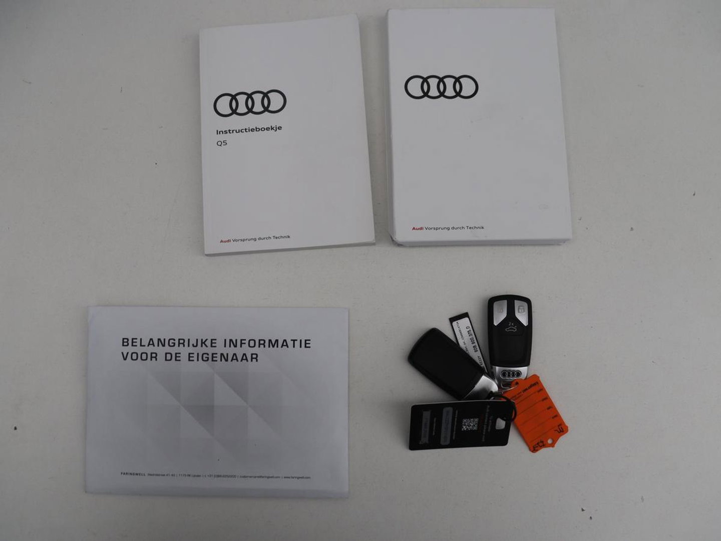 Audi Q5 50 TFSI e S edition | SOH 83,1% | Half leder | Stoelverwarming | Drive select | Adaptive cruise | Navigatie | Carplay | 360 camera | Park assist | Climate control | Elektrische achterklep
