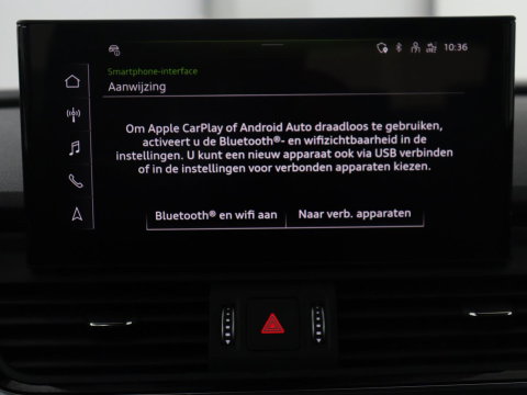 Audi Q5 50 TFSI e S edition | SOH 83,1% | Half leder | Stoelverwarming | Drive select | Adaptive cruise | Navigatie | Carplay | 360 camera | Park assist | Climate control | Elektrische achterklep