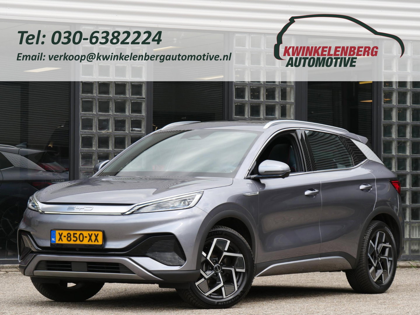 BYD ATTO 3 60kWH PANORAMADAK/ LEER/ 360° CAMERA/ NL-AUTO 1STE EIGENAAR/ ZGAN ALL-SEASON BANDEN/ SOH 93%