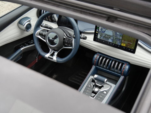 BYD ATTO 3 60kWH PANORAMADAK/ LEER/ 360° CAMERA/ NL-AUTO 1STE EIGENAAR/ ZGAN ALL-SEASON BANDEN/ SOH 93%