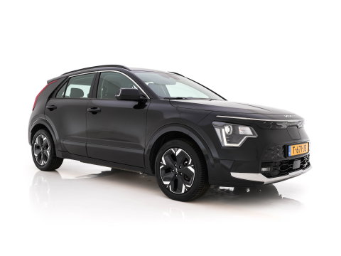 Kia Niro EV DynamicLine 64.8 kWh [3-Fase-11kW] {SoH-96%} (INCL-BTW) Aut. *LEATHER-FABRIC | ADAPTIVE-CRUISE | DIGI-COCKPIT | KEYLESS | CAMERA | DAB | COMFORTSEATS | SHIFTPADDLES | ECC | PDC | CARPLAY | AMBIENT-LIGHT | 17''ALU*
