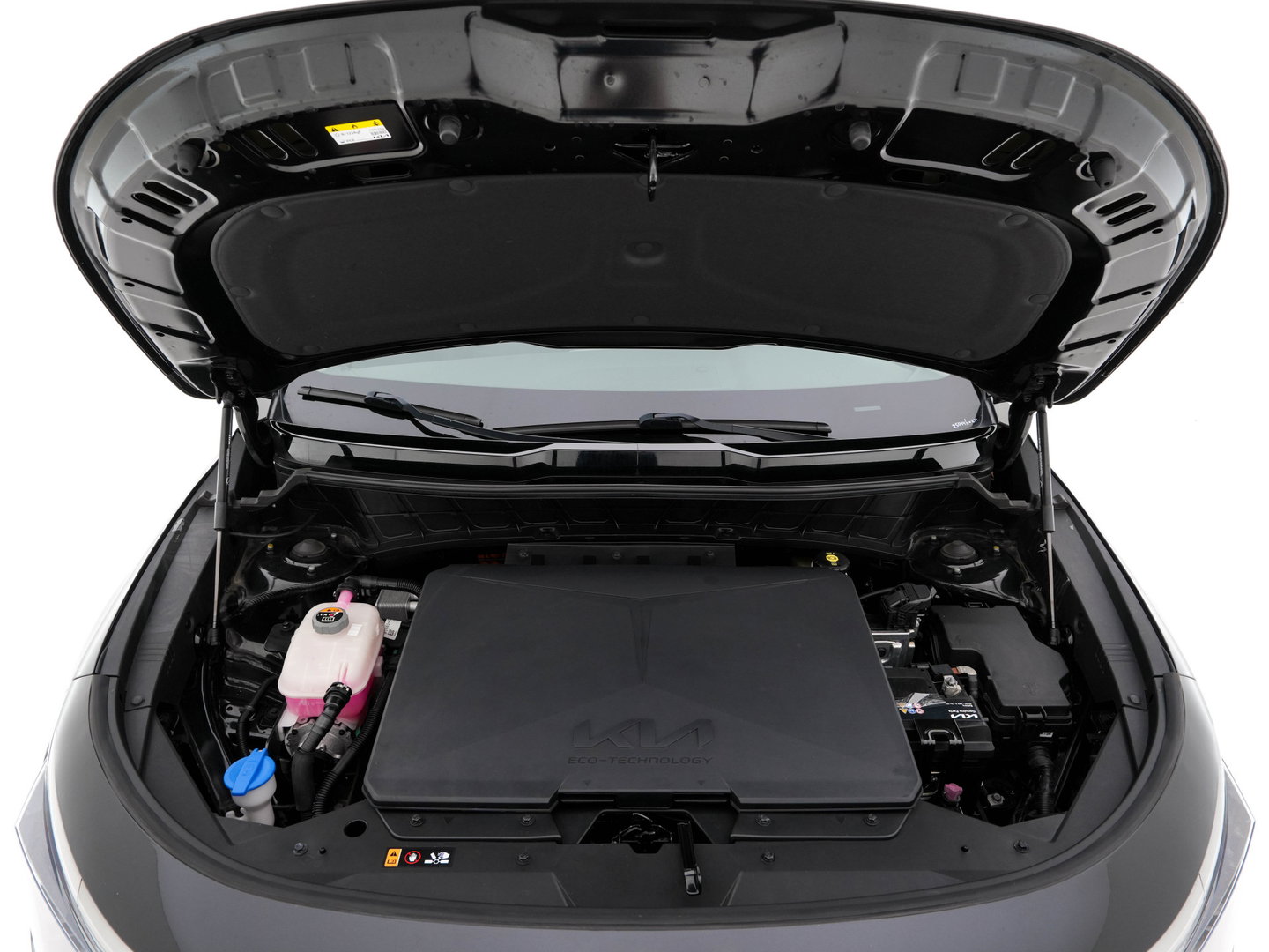 Kia Niro EV DynamicLine 64.8 kWh [3-Fase-11kW] {SoH-96%} (INCL-BTW) Aut. *LEATHER-FABRIC | ADAPTIVE-CRUISE | DIGI-COCKPIT | KEYLESS | CAMERA | DAB | COMFORTSEATS | SHIFTPADDLES | ECC | PDC | CARPLAY | AMBIENT-LIGHT | 17''ALU*