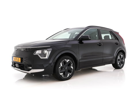 Kia Niro EV DynamicLine 64.8 kWh [3-Fase-11kW] {SoH-96%} (INCL-BTW) Aut. *LEATHER-FABRIC | ADAPTIVE-CRUISE | DIGI-COCKPIT | KEYLESS | CAMERA | DAB | COMFORTSEATS | SHIFTPADDLES | ECC | PDC | CARPLAY | AMBIENT-LIGHT | 17''ALU*