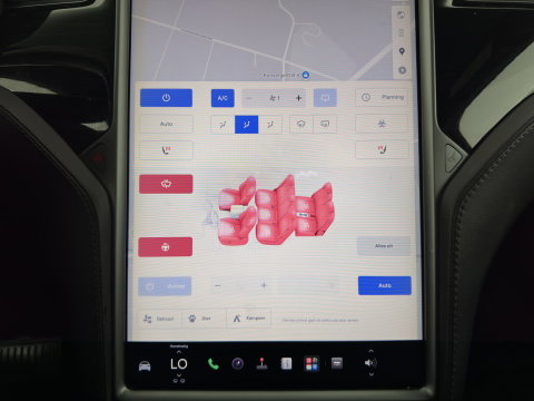 Tesla Model X 75D Base [ 7-Pers. ] [3-Fase-11kW] (INCL.BTW) Aut. *PANO-WINDOW | AUTOPILOT | LEATHER-FABRIC | NAVI-FULLMAP | FULL-LED | AIRSUSPENSION | DIGI-COCKPIT | CCS-FASTLOADER | KEYLESS | DAB+ | HEATED-SPORTSEATS | PRIVACY-GLASS | 20"A