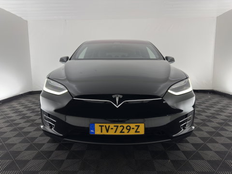 Tesla Model X 75D Base [ 7-Pers. ] [3-Fase-11kW] (INCL.BTW) Aut. *PANO-WINDOW | AUTOPILOT | LEATHER-FABRIC | NAVI-FULLMAP | FULL-LED | AIRSUSPENSION | DIGI-COCKPIT | CCS-FASTLOADER | KEYLESS | DAB+ | HEATED-SPORTSEATS | PRIVACY-GLASS | 20"A