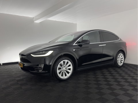 Tesla Model X 75D Base [ 7-Pers. ] [3-Fase-11kW] (INCL.BTW) Aut. *PANO-WINDOW | AUTOPILOT | LEATHER-FABRIC | NAVI-FULLMAP | FULL-LED | AIRSUSPENSION | DIGI-COCKPIT | CCS-FASTLOADER | KEYLESS | DAB+ | HEATED-SPORTSEATS | PRIVACY-GLASS | 20"A