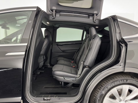 Tesla Model X 75D Base [ 7-Pers. ] [3-Fase-11kW] (INCL.BTW) Aut. *PANO-WINDOW | AUTOPILOT | LEATHER-FABRIC | NAVI-FULLMAP | FULL-LED | AIRSUSPENSION | DIGI-COCKPIT | CCS-FASTLOADER | KEYLESS | DAB+ | HEATED-SPORTSEATS | PRIVACY-GLASS | 20"A