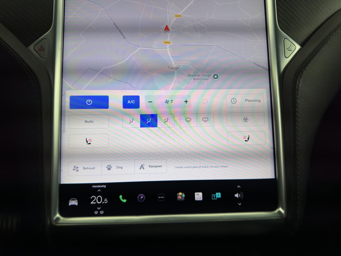 Tesla Model X 90D Base [3-Fase-11kW] (INCL.BTW) Aut. *PANO-WINDOW | AUTOPILOT | LEATHER | NAVI-FULLMAP | FULL-LED | AIRSUSPENSION | DIGI-COCKPIT | CCS-FASTLOADER | KEYLESS | DAB+ | HEATED-SPORTSEATS | PRIVACY-GLASS | 20"ALU*