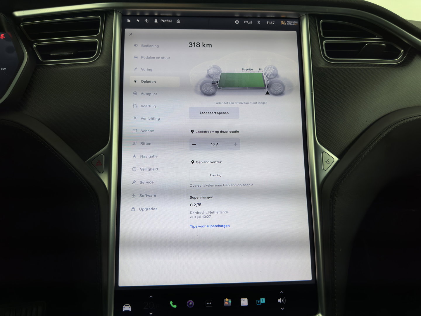 Tesla Model X 90D Base [3-Fase-11kW] (INCL.BTW) Aut. *PANO-WINDOW | AUTOPILOT | LEATHER | NAVI-FULLMAP | FULL-LED | AIRSUSPENSION | DIGI-COCKPIT | CCS-FASTLOADER | KEYLESS | DAB+ | HEATED-SPORTSEATS | PRIVACY-GLASS | 20"ALU*