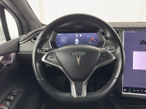 Tesla Model X 90D Base [3-Fase-11kW] (INCL.BTW) Aut. *PANO-WINDOW | AUTOPILOT | LEATHER | NAVI-FULLMAP | FULL-LED | AIRSUSPENSION | DIGI-COCKPIT | CCS-FASTLOADER | KEYLESS | DAB+ | HEATED-SPORTSEATS | PRIVACY-GLASS | 20"ALU*