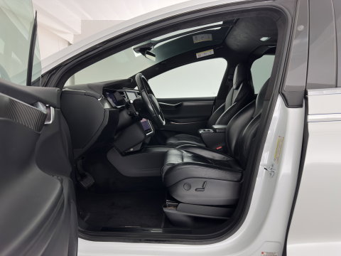 Tesla Model X 90D Base [3-Fase-11kW] (INCL.BTW) Aut. *PANO-WINDOW | AUTOPILOT | LEATHER | NAVI-FULLMAP | FULL-LED | AIRSUSPENSION | DIGI-COCKPIT | CCS-FASTLOADER | KEYLESS | DAB+ | HEATED-SPORTSEATS | PRIVACY-GLASS | 20"ALU*