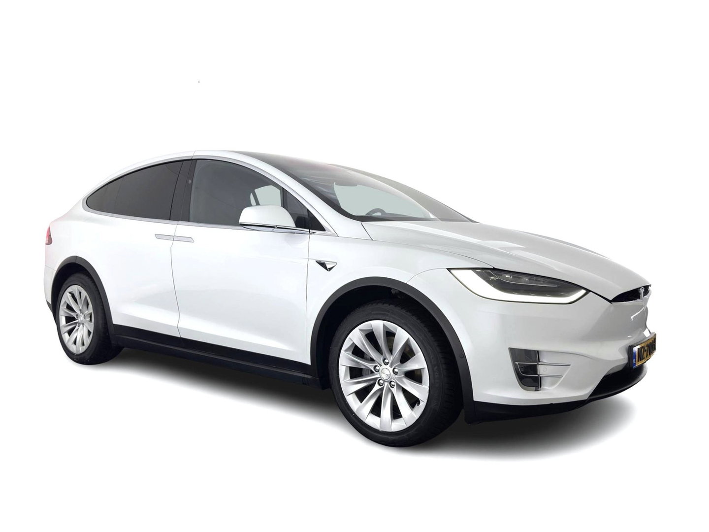 Tesla Model X 90D Base [3-Fase-11kW] (INCL.BTW) Aut. *PANO-WINDOW | AUTOPILOT | LEATHER | NAVI-FULLMAP | FULL-LED | AIRSUSPENSION | DIGI-COCKPIT | CCS-FASTLOADER | KEYLESS | DAB+ | HEATED-SPORTSEATS | PRIVACY-GLASS | 20"ALU*