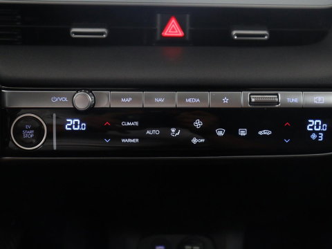 Hyundai IONIQ 5 Connect+ 77.4 kWh | SOH 95,1% | Half leder | Adaptive cruise | 360 camera | Park assist | Stuur/stoelverwarming | Carplay | Climate control | Elektrische achterklep