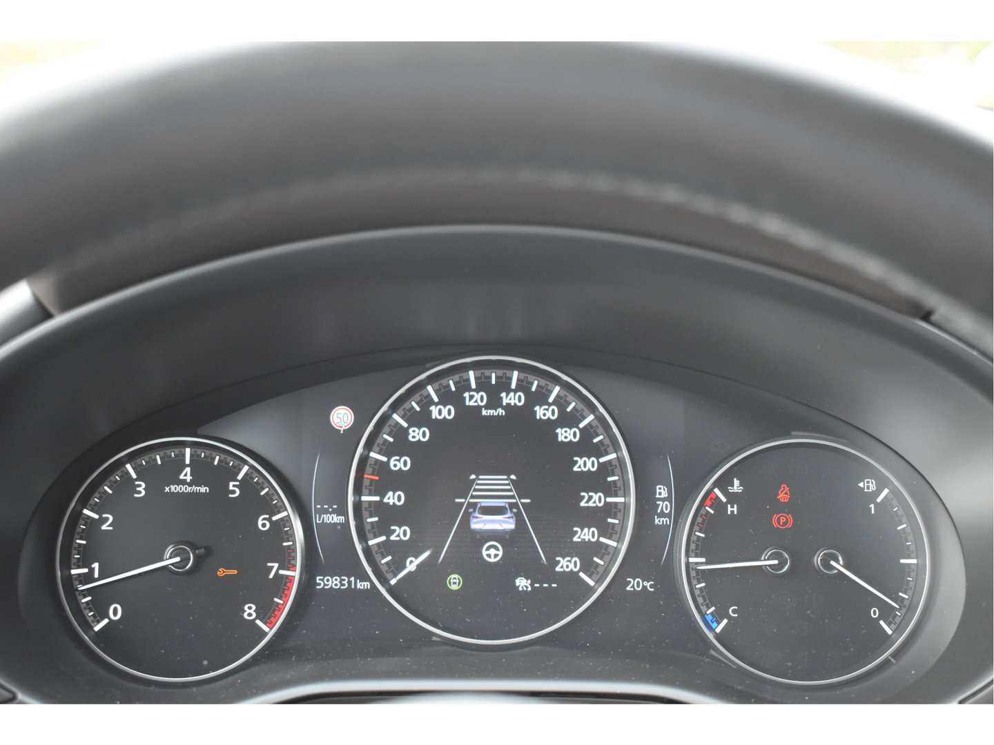 Mazda CX-30 2.0 e-SkyActiv-X M 186 pk Hybrid Exclusive-line | NL-Auto | HUD | Afn.trekhaak | Open dak | BOSE | 360 gr.camera | Keyless | Memorystoel | Full LED